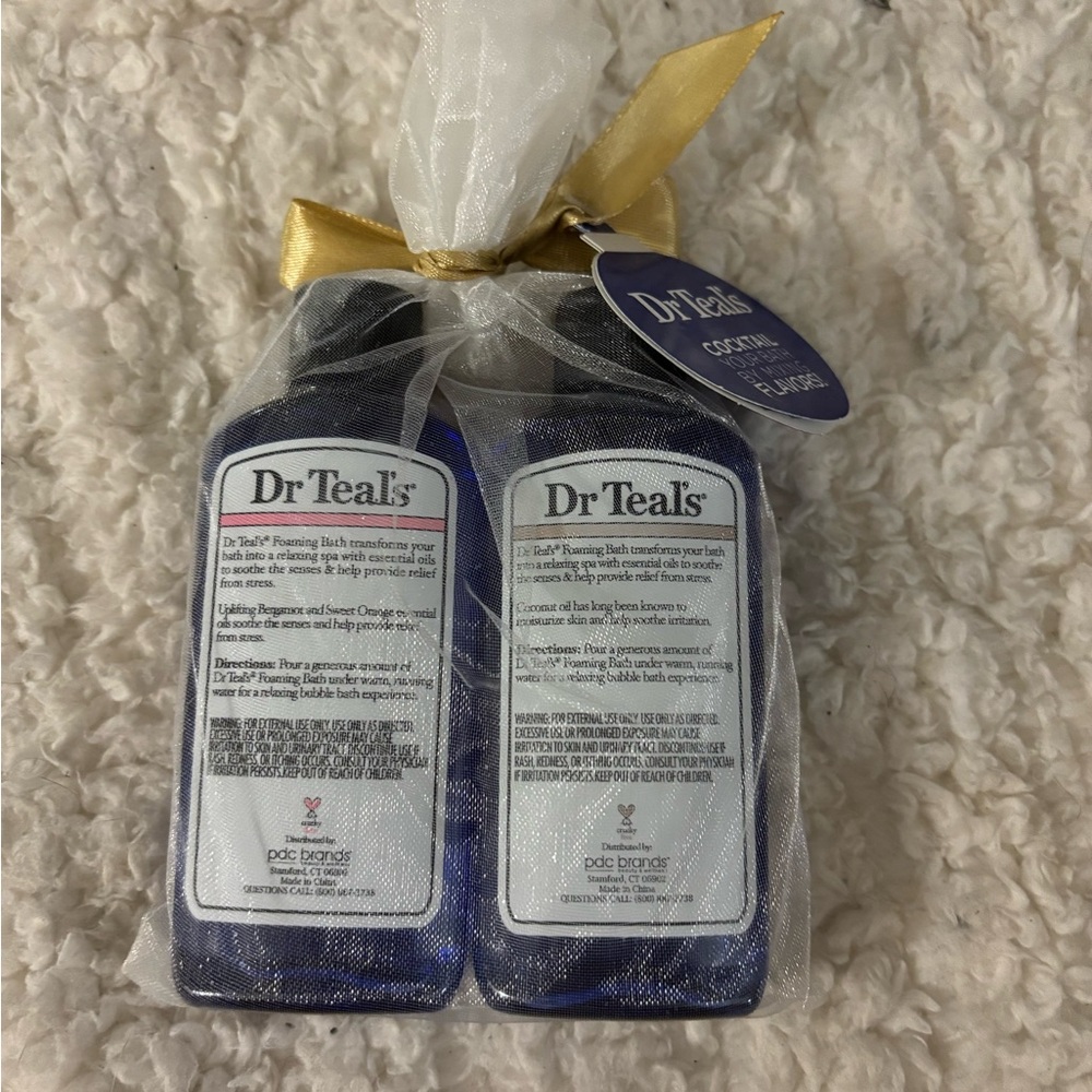 Dr Teals Foaming Bath 2 pack Travel Size - Picture 2 of 3